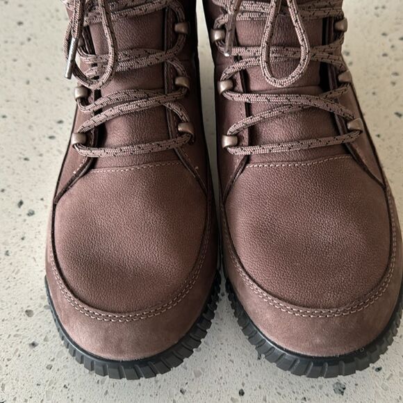 THE NORTH FACE Sierra Leather Mid Lace Waterproof Boots Performance Shoes Sz 9.5 - Picture 15 of 15